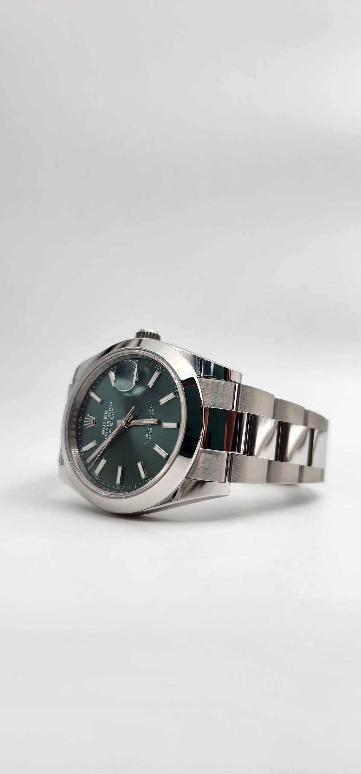 Rolex Datejust 41mm with a stunning Mint Green Dial