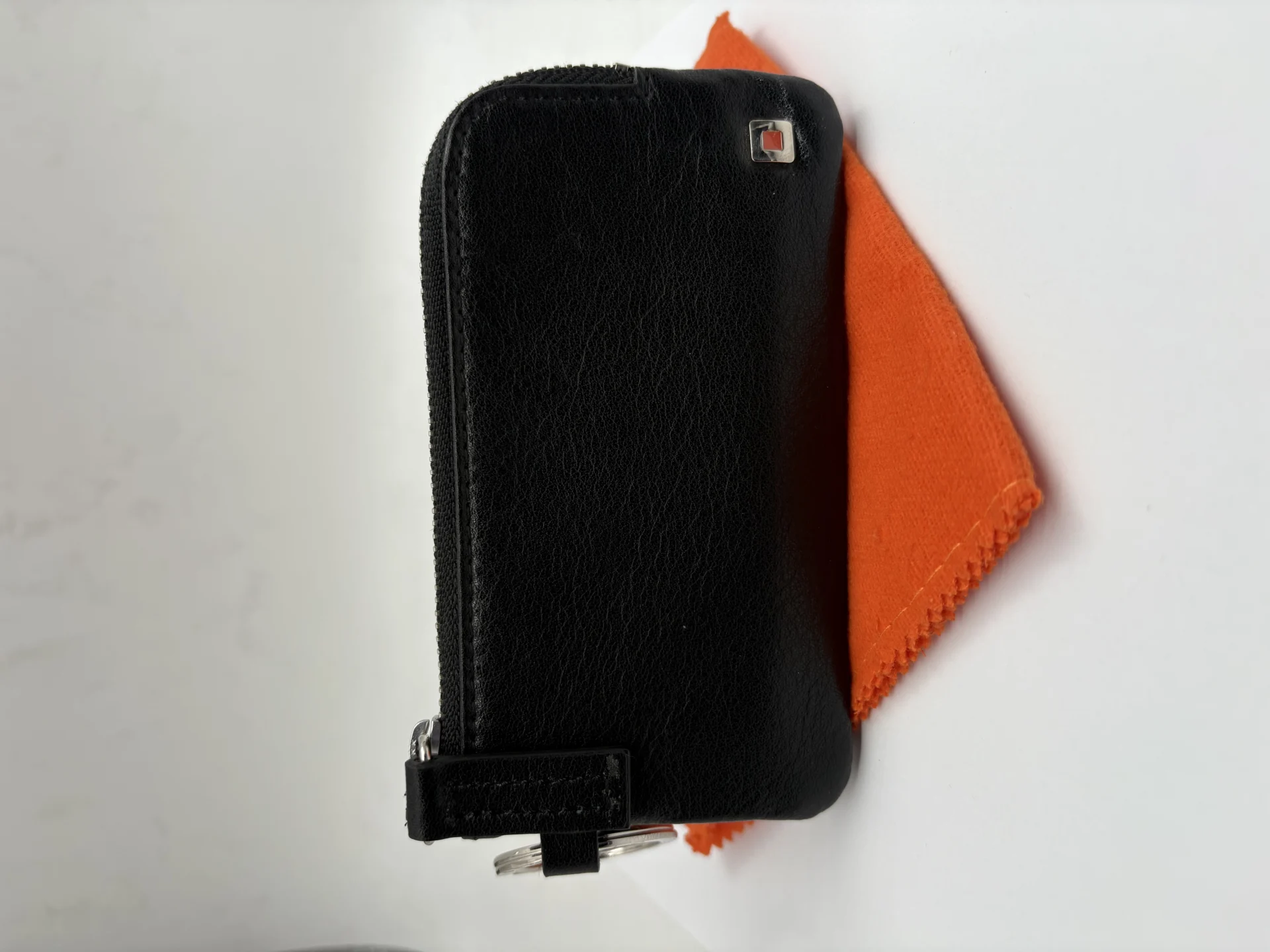 MINI KEYRING PURSE BLACK